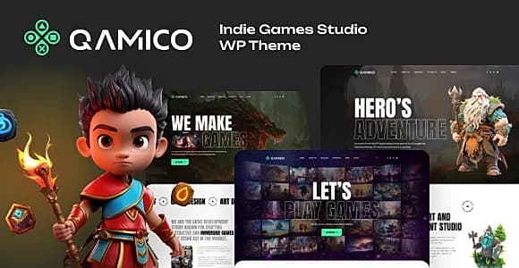 Qamico WordPress Theme