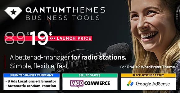 QantumThemes Business Tools WordPress Plugin