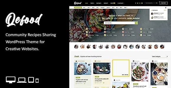 Qefood WP WordPress Theme