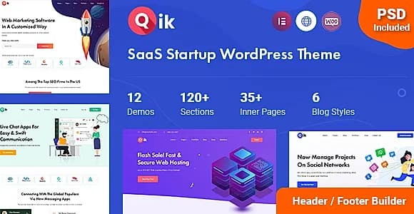 Qik WordPress Theme