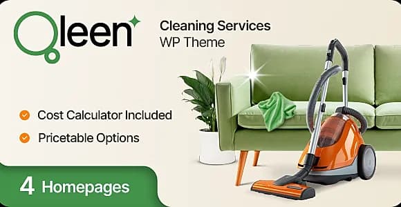 Qleen WordPress Theme