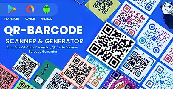 QR-Barcode Scanner & Generator - All Type of QR Code Maker - QR Scanner Android Apps