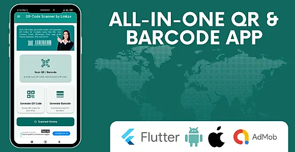 QR Code & Barcode App – Linzke