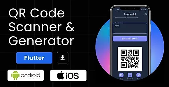 QR Scanner Pro - Flutter QR Code Scanner & Generator