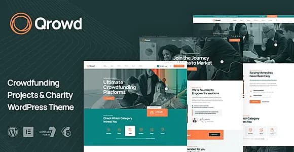 Qrowd WordPress Theme