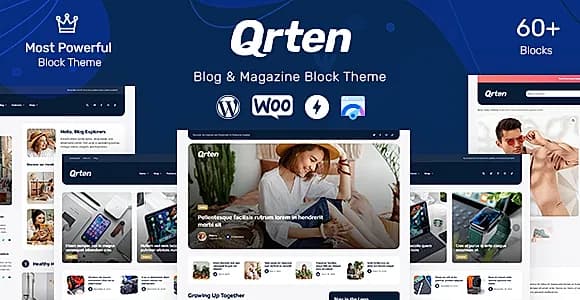 Qrten WordPress Theme