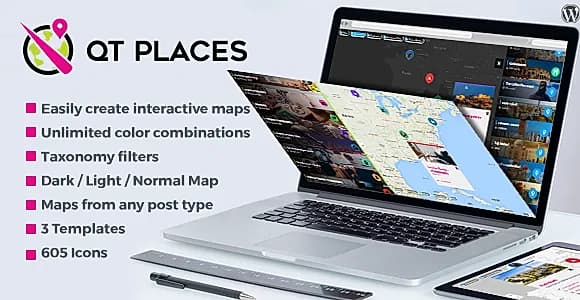 QT Places WordPress Plugin
