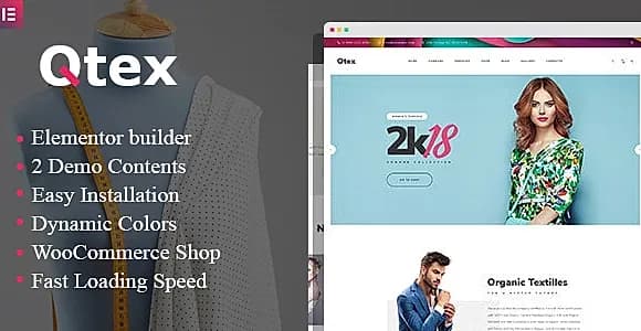 Qtex WordPress Theme