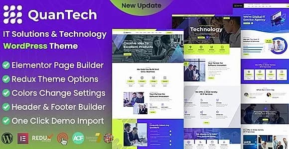 Quantech WordPress Theme