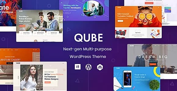 Qube WordPress Theme