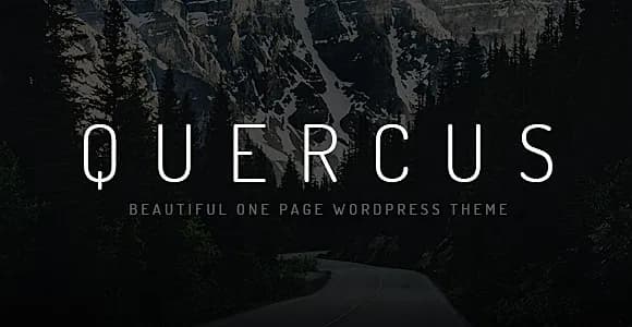 Quercus WordPress Theme