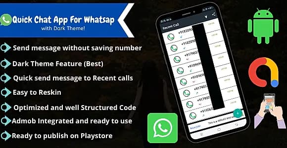 Quick Chat App For WhatsApp