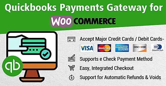 QuickBooks Payments For WooCommerce WordPress Plugin