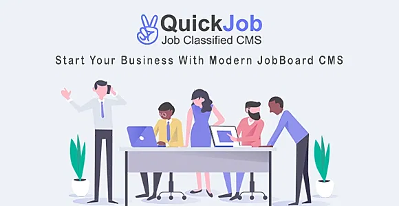QuickJob - Job Board Portal Multilingual