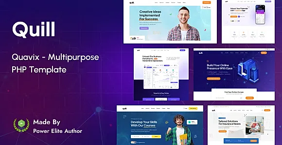 Quill - Multipurpose PHP Template