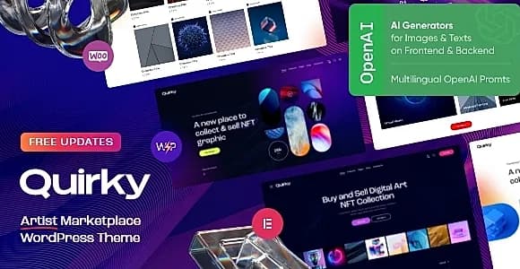 Quirky WordPress Theme