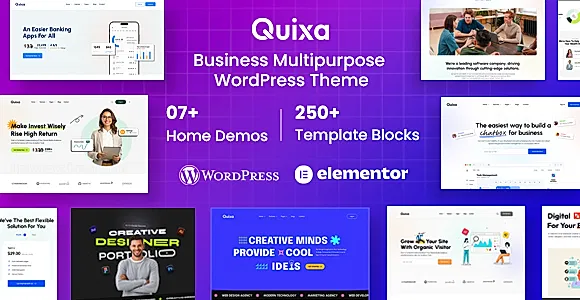 Quixa WordPress Theme
