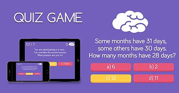 Quiz Game - HTML5 Game