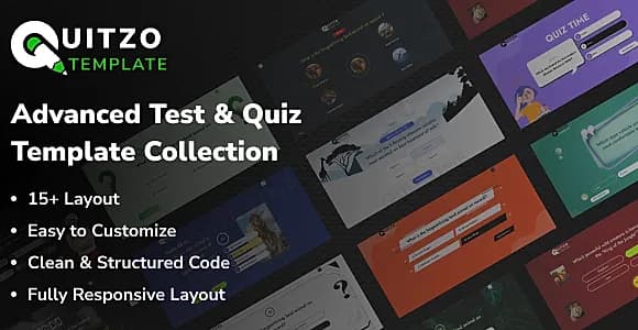 Quiz Master – Interactive Quiz & Exam Template
