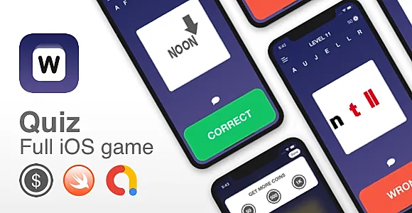 Quiz - Trivia 1 pic 1 word - Full iOS game