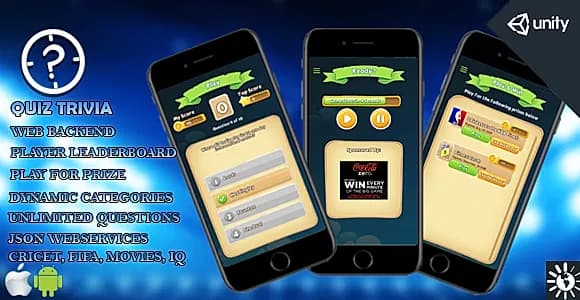 Quiz Trivia Unity3D Game
