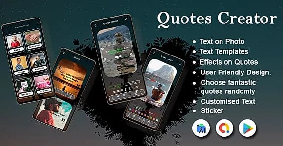 Quote Writer - Quote Maker App for Instagram - Add Text Text on Photo Editor & Photo Text Editor