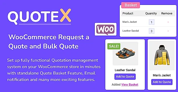 QuoteX - WooCommerce Request A Quote WordPress Plugin