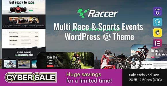Raccer WordPress Theme
