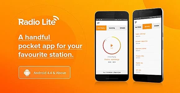 Radio Lite - Single Radio Streaming App