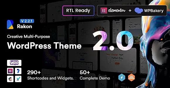 Rakon WordPress Theme
