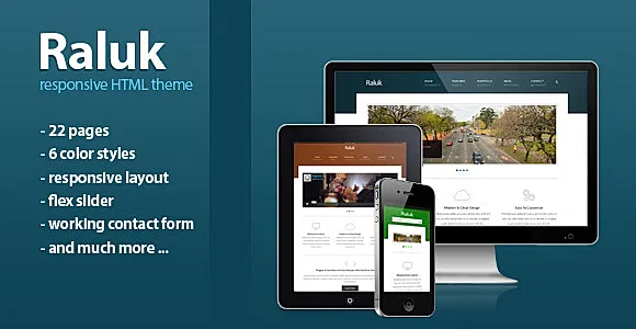 Raluk - Responsive Business Template