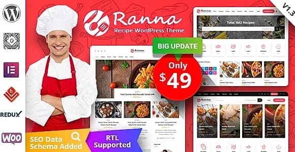 Ranna WordPress Theme