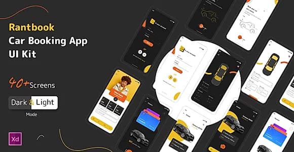 Rantbook - Car booking App Ui Kit