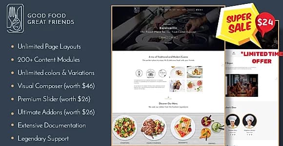 Ratatouille WordPress Theme