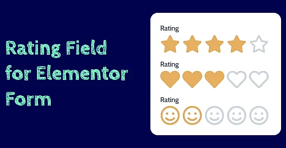 Rating Field for Elementor Form