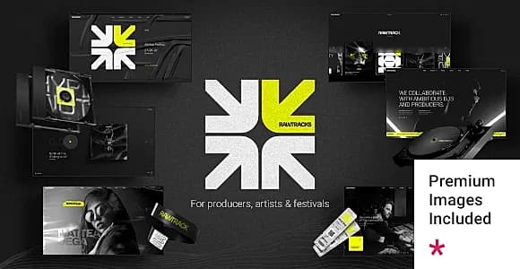 Rawtracks WordPress Theme