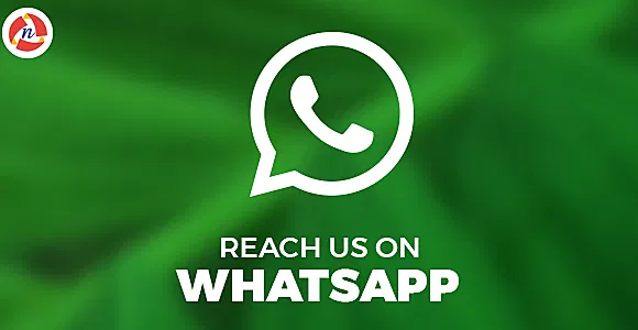 Reach us on Whats App