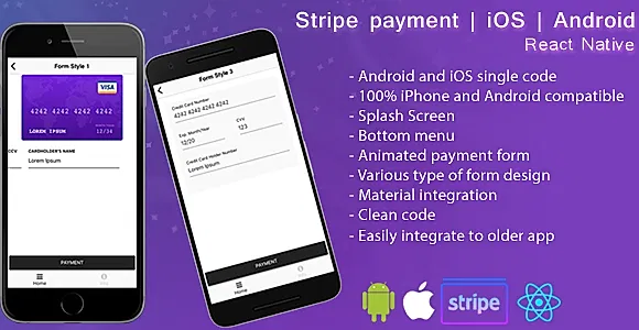 React native Stripe payment