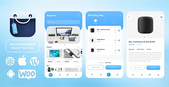 React Native template for Woocommerce