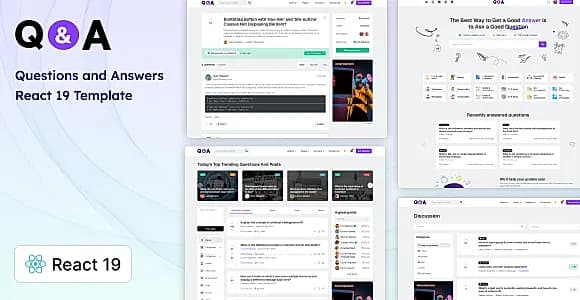 Q&A - React 19 Questions and Answers Template