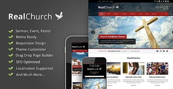 Real Church WordPress Theme