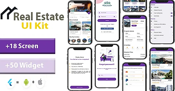 Real Estate Flutter App UI Kit