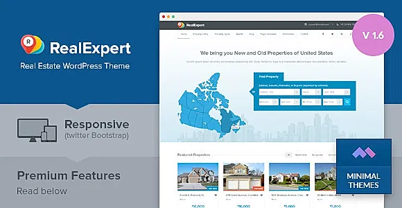 Real Expert WordPress Theme