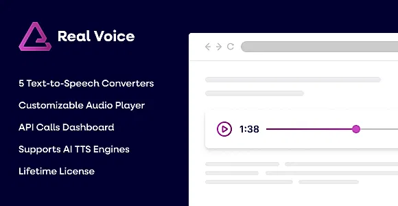 Real Voice WordPress Plugin