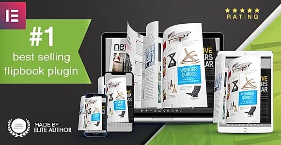 Real3D Flipbook Elementor Addon WordPress Plugin