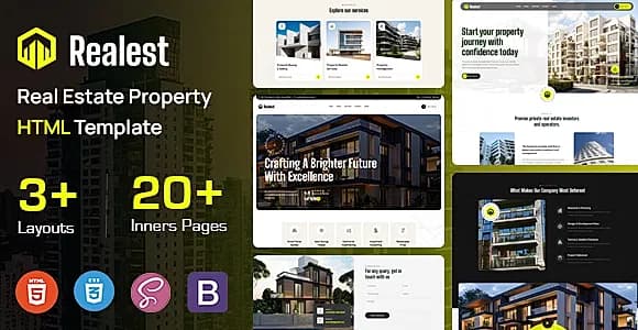 Realest - Real Estate HTML Template