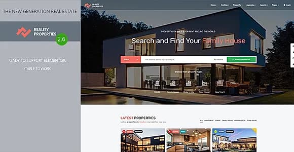 reality WordPress Theme