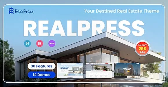RealPress WordPress Theme