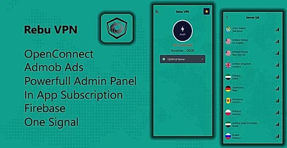 Rebu VPN - Super Fast, OpenConnect, Secure and Stable VPN