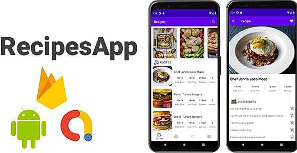 Recipes App Full Android Application